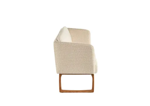 Polsterbank - Breite ca. 224 cm, Mehrfarbig