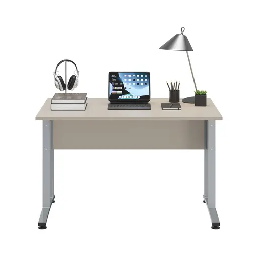 Schreibtisch- LB ca. 120x80 cm, Kaschmir