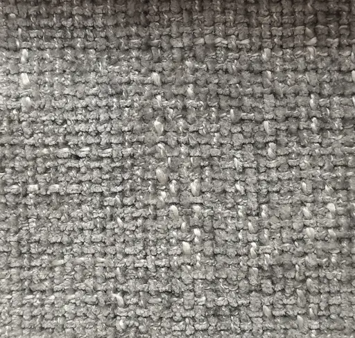 Armlehnstuhl MILENA - drehbar, Stoff, Silberfarben