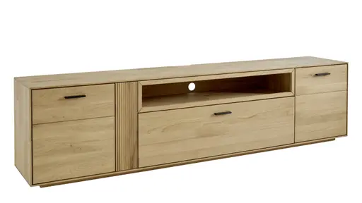 Lowboard Estana - Eiche massiv, legno