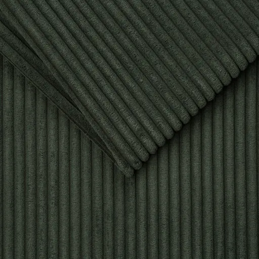 Polsterbett- Liegefläche ca. 180x200 cm, Stoff, Dunkelgrün, inkl. Matratze