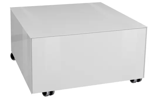 Couchtisch - LB ca. 75x75 cm, Weiß