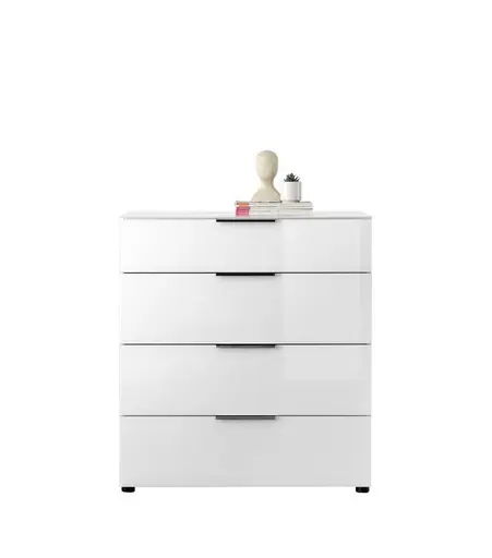 Kommode - B ca. 90 cm, Weiß