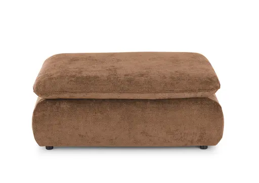 Hocker - Stoff, Terracotta