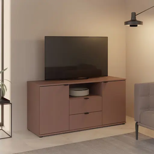 TV-Board FINELLA- Terracotta