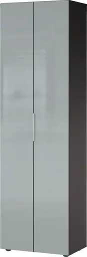 Garderobenschrank GILLIAN - B/H/T ca. 59x197x40 cm, Graphit