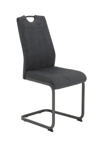 Freischwinger - Stoff, Anthrazit