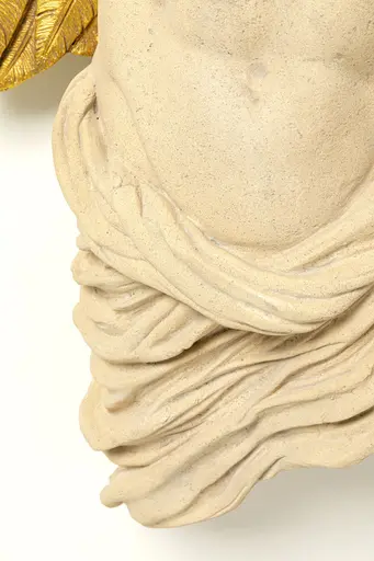 Wandobjekt- Engel, Weiß, Gold