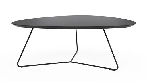 Couchtisch Fano - LBH ca. 87x78x33 cm, Fenix, Schwarz