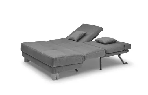 Funktionssofa EASY Optik B - 2-Sitzer, 155 cm inkl. Schlaffunktion, Stoff, Beige