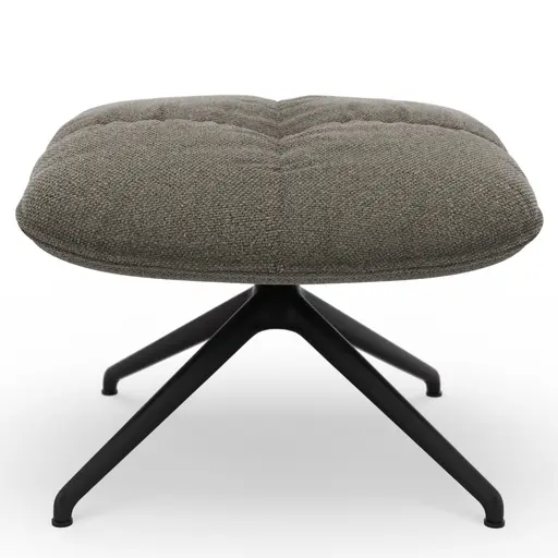 Hocker Unn - Stoff, Taupe