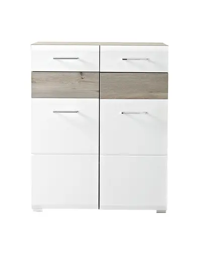 Garderobe - Silbereiche Nachbildung, Weiß