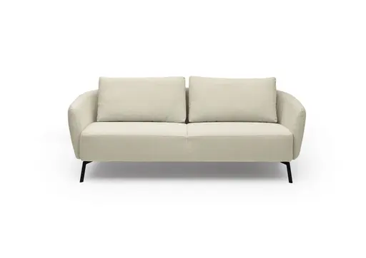 Sofa CARLLOTA - 3-Sitzer, Stoff, Natur