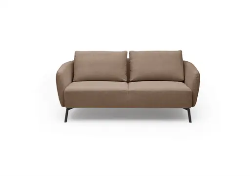 Sofa CARLLOTA - 2,5-Sitzer, Stoff, Taupe