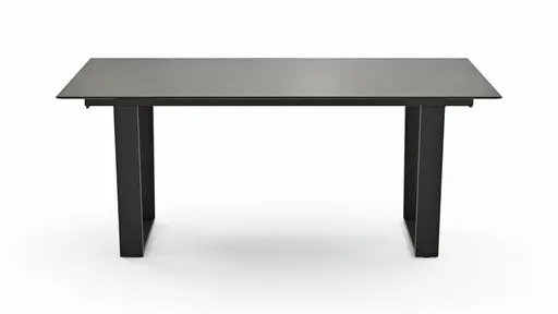 Esstisch Dinner - verlängerbar, LB ca. 180x95 cm, Kunststoff, Grau