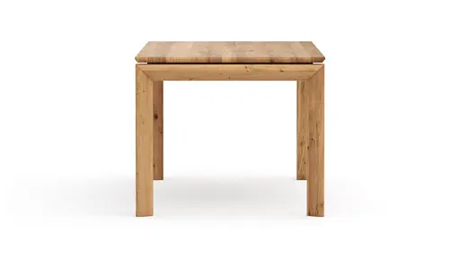 Esstisch Farmingdale - ausziehbar, Platte mit schräger Kante, LB ca. 200x90 cm, Eiche massiv, natur geölt