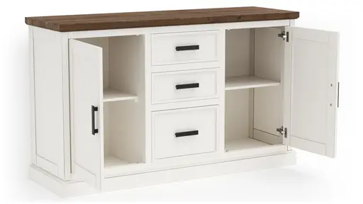 Anrichte Litchfield Oak - XO 9010, Antique / XO Gray