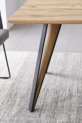 Esstisch Dinner - LB ca. 180x100 cm, Balkeneiche massiv