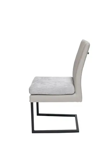 Freischwinger - Stoff Hellgrau