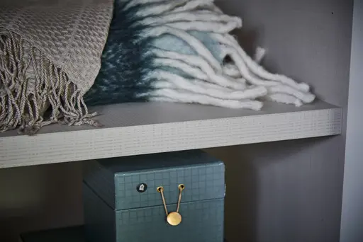 Drehtürenschrank Loretto - B ca. 280 cm, Melamin matt, Weiß