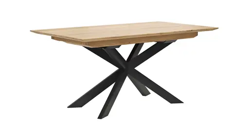 Esstisch Talara Lola - ausziehbar, LB ca. 160x90cm, Wildeiche Bianco