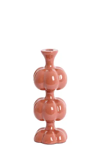 Kerzen-Leuchter - DH ca.  10 x 26 cm 