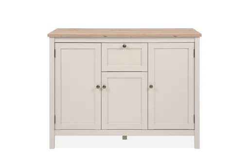 Sideboard- B ca. 120 cm, Champagner, Eiche Dekor