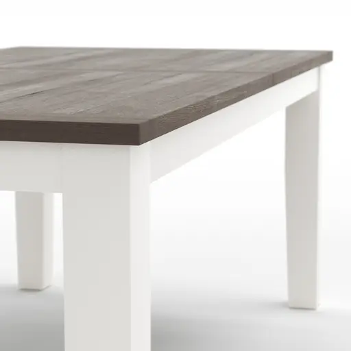 Esstisch Litchfield - ausziehbar, LB ca. 200(240,280)x100 cm, Eichenfurnier, XO Gray