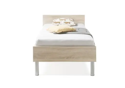 Bettgestell - Liegefläche ca. 90x200 cm, Sonoma Eiche Nachbildung