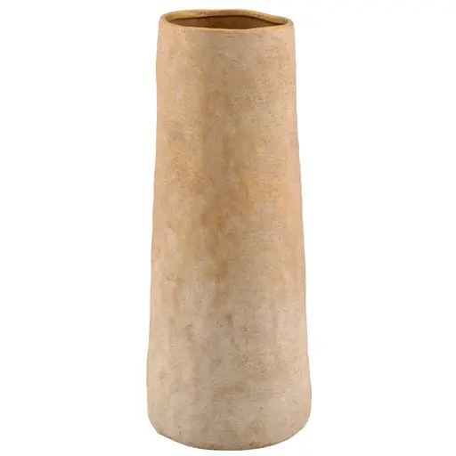Deko-Vase - ØH ca. 12x29 cm, Beige