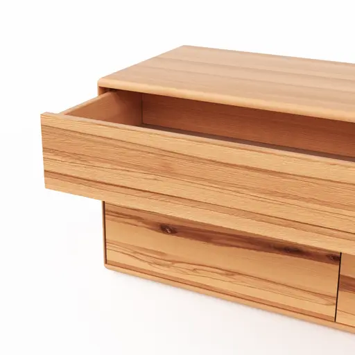 Mediaboard Hillsboro - Buche/Kernbuche natur, geölt