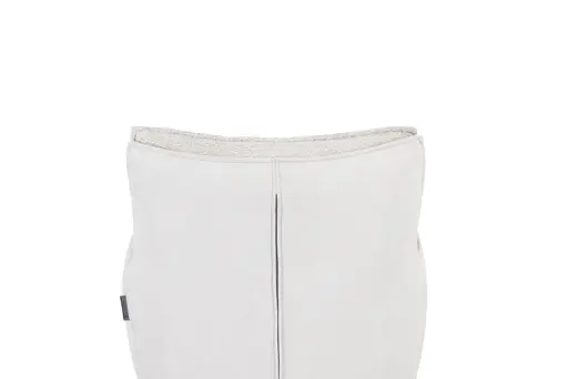 Armlehnstuhl MANDY - drehbar, Stoff, Silbergrau