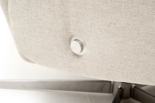 Relaxsessel Rafael - inkl. Relaxfunktion, Stoff, Beige