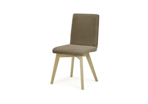 Stuhl SITTING TOGETHER_A- Soff, Braungrün, Eiche Natur