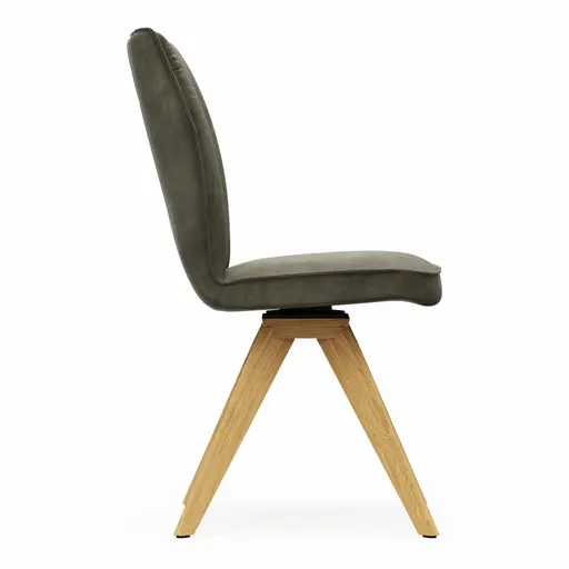 Stuhl Westmore - Stoff, Dunkelgrün