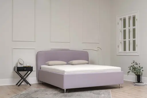 Polsterbett - Liegefläche 180x200 cm, Flieder