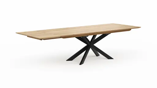 Esstisch Talara Lola - ausziehbar, LB ca. 240x100cm, Wildeiche Bianco