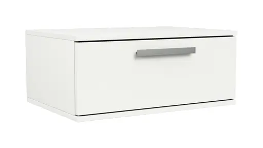 Hängeschrank Viana - Holzwerkstoff, Weiß