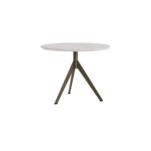 Couchtisch Volaris P - DH ca. 50x34 cm, HPL, Graubeige