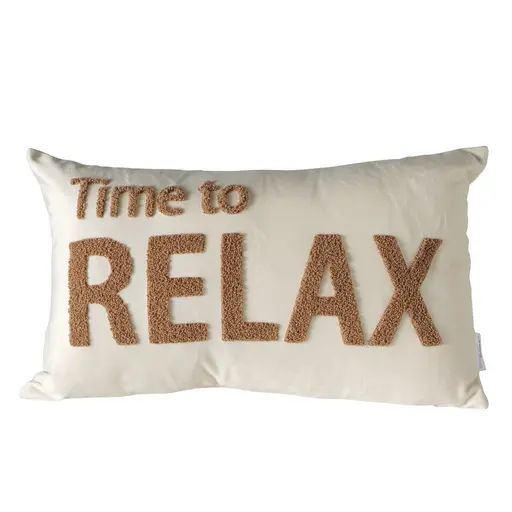 Deko-Kissen, BL ca. 50x30 cm, Beige