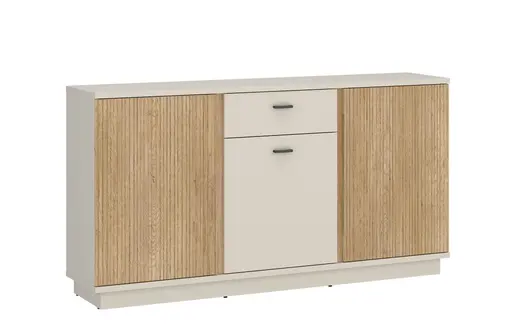 Sideboard - B ca. 150 cm, Kaschmir, Cremona Eiche Nachbildung