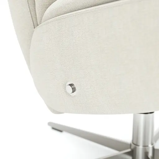 Relaxsessel Rafael - inkl. Relaxfunktion, Stoff, Beige