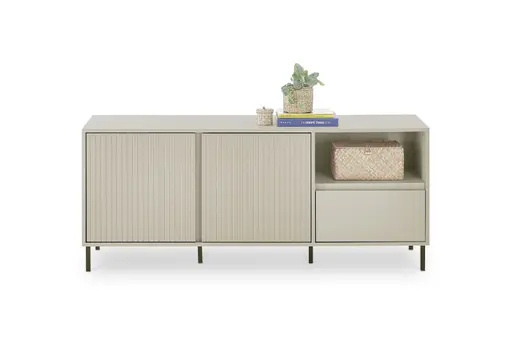 TV-Lowboard - B ca. 158 cm, Kaschmir