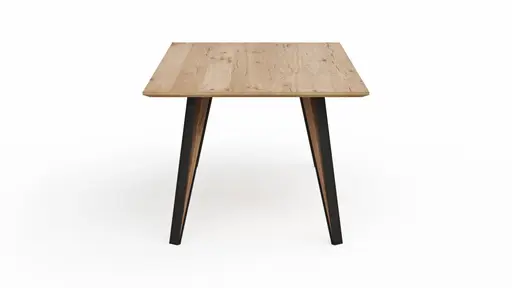 Esstisch Dinner - LB ca. 180x100 cm, Balkeneiche massiv