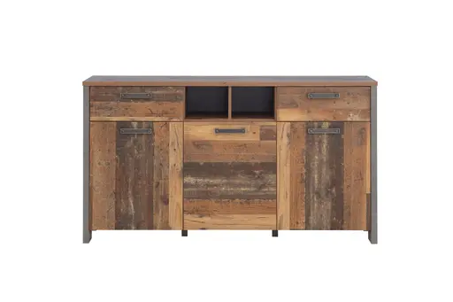 Sideboard FEA - Old-Wood Vintage Dekor, Betonoptik