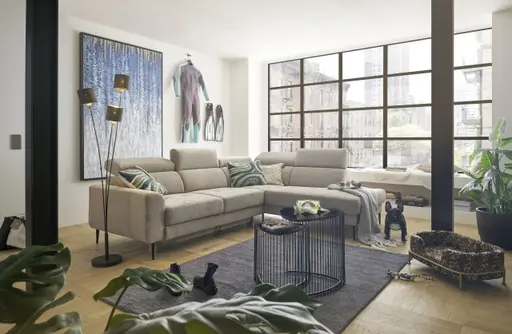 Hund/Katzenbett - BHT ca. 24,5x63x44 cm, Leomuster