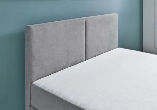 Boxbett- Liegefläche ca. 140x200 cm, Stoff, Grau