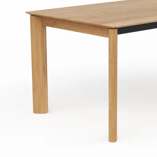 Esstisch Hillsboro - ausziehbar, LB ca. 200x95 cm, Wildeiche massiv