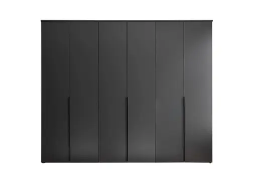 Drehtürenschrank- B ca. 270 cm, Graphit