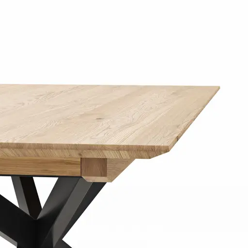 Esstisch Talara Lola - LB ca. 180x90cm, Wildeiche Bianco